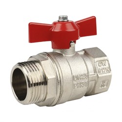 Кран шаровый 3/4" ВР/НР 1656